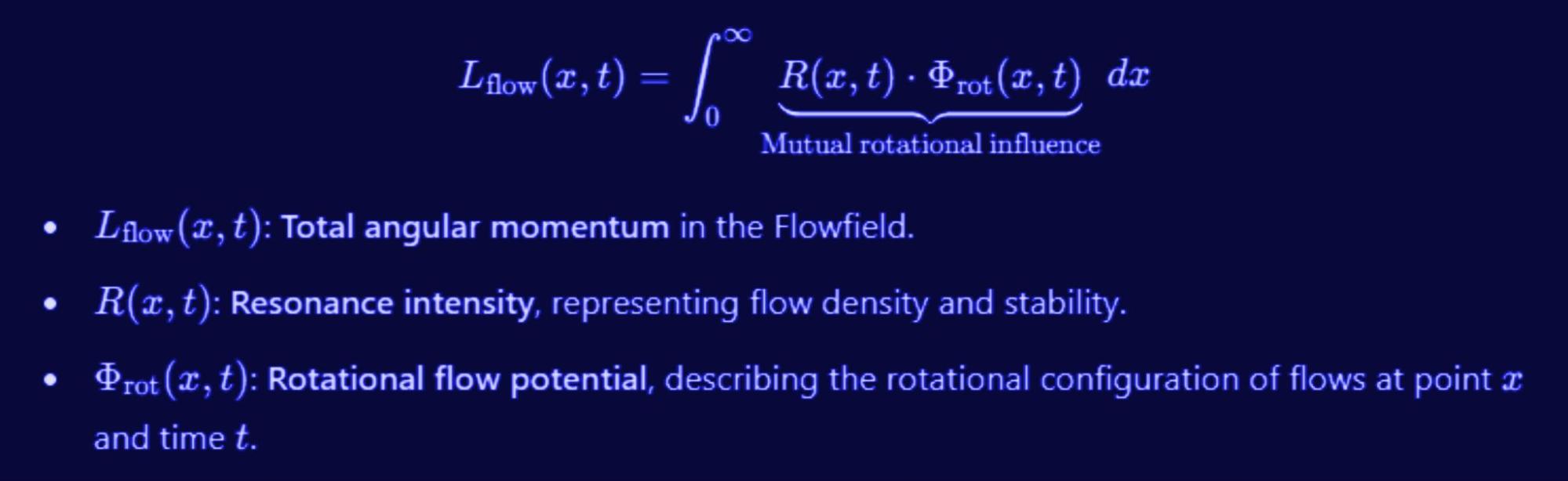 Flow-Based Angular Momentum in RLFlow