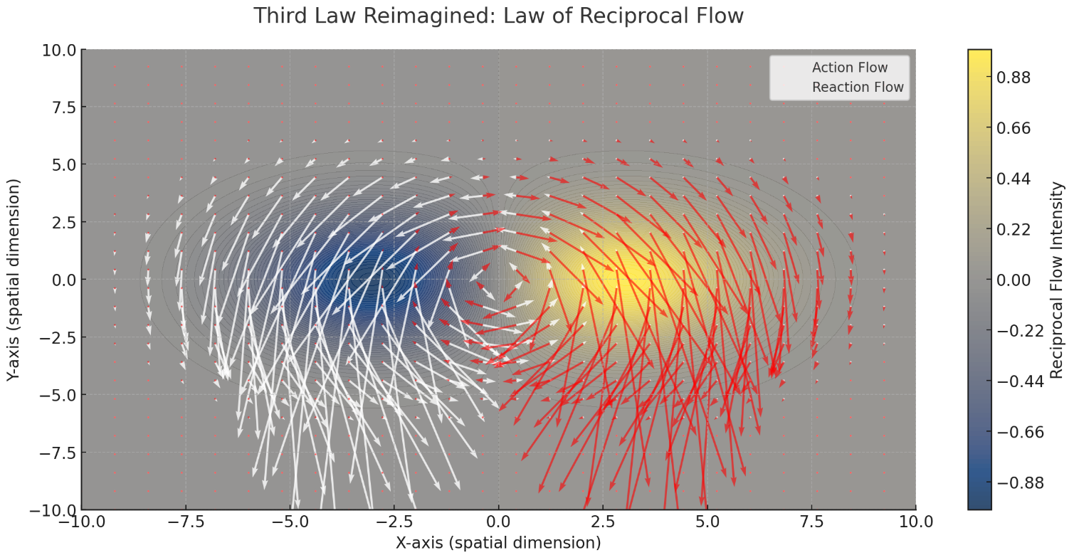 Visualization of reciprocal flow interactions in RLFlow