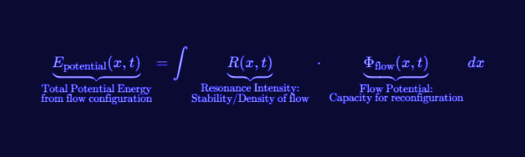 Visualization of Epotential(x, t) in RLFlow